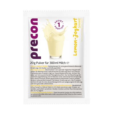 Lemon-Joghurt Shake: 1 Einzelportion