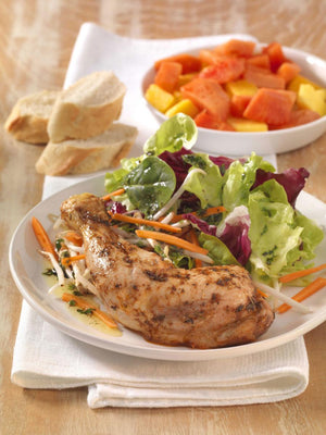 Gegrillte Hähnchenschenkel