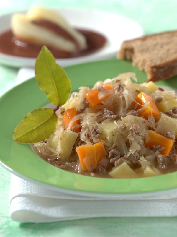 Sauerkrauttopf mit Hackfleisch