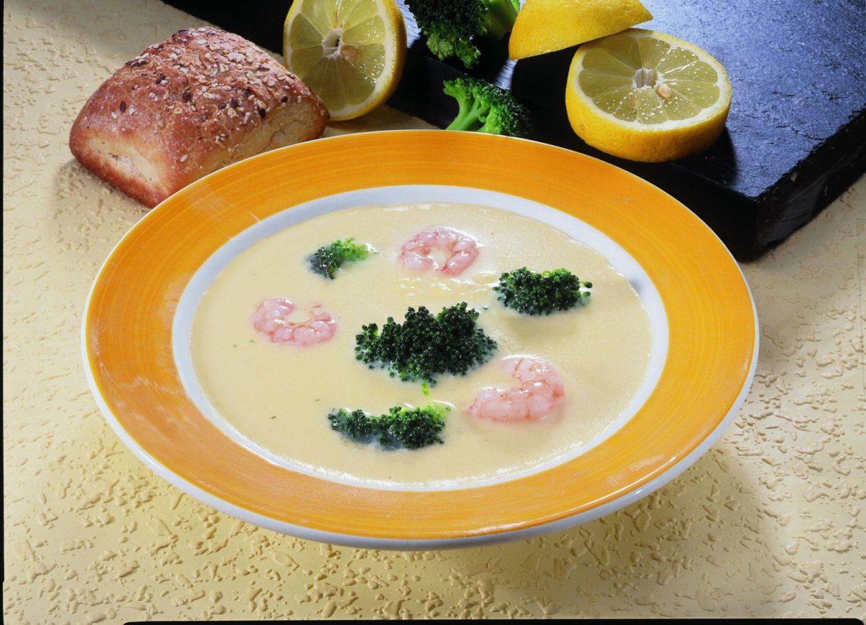 blumenkohlsuppe-mit-garnelen Blumenkohlsuppe mit Garnelen - BCM Diät Rezepte.de
