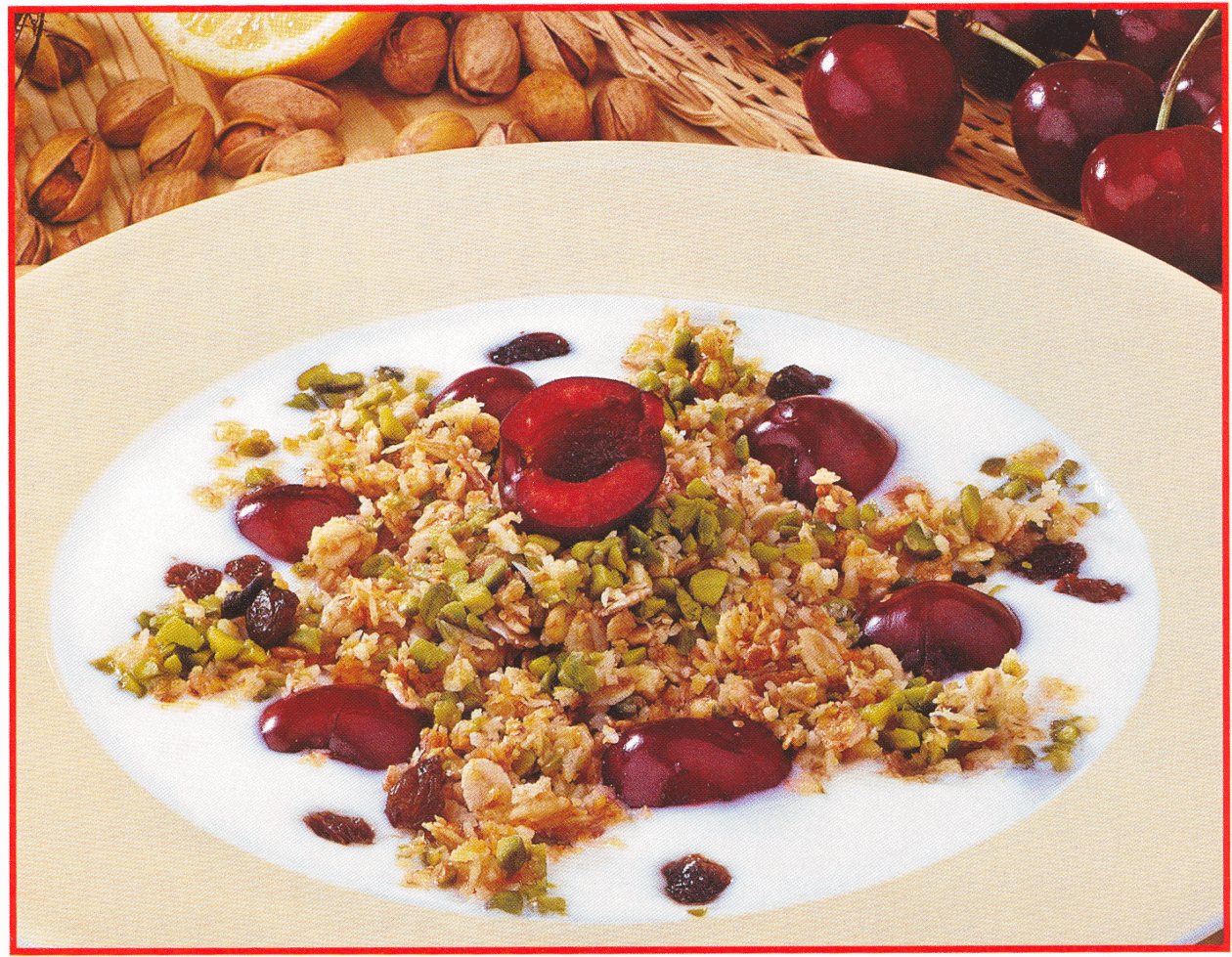 buttermilch-mit-kirschen Buttermilch mit Kirschen - BCM Diät Rezepte.de