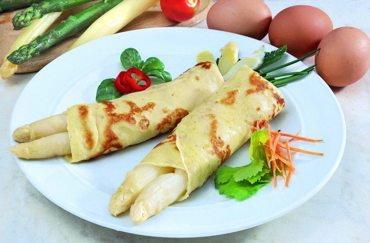 eierpfannkuchen-mit-spargel Eierpfannkuchen mit Spargel - BCM Diät Rezepte.de
