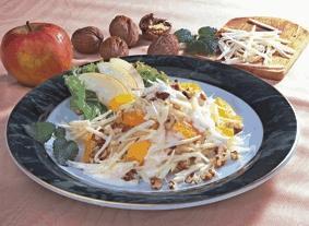 fruchtiger-waldorfsalat Fruchtiger Waldorfsalat - BCM Diät Rezepte.de