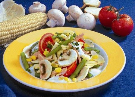 gemuese-mais-salat Gemüse-Mais-Salat - BCM Diät Rezepte.de
