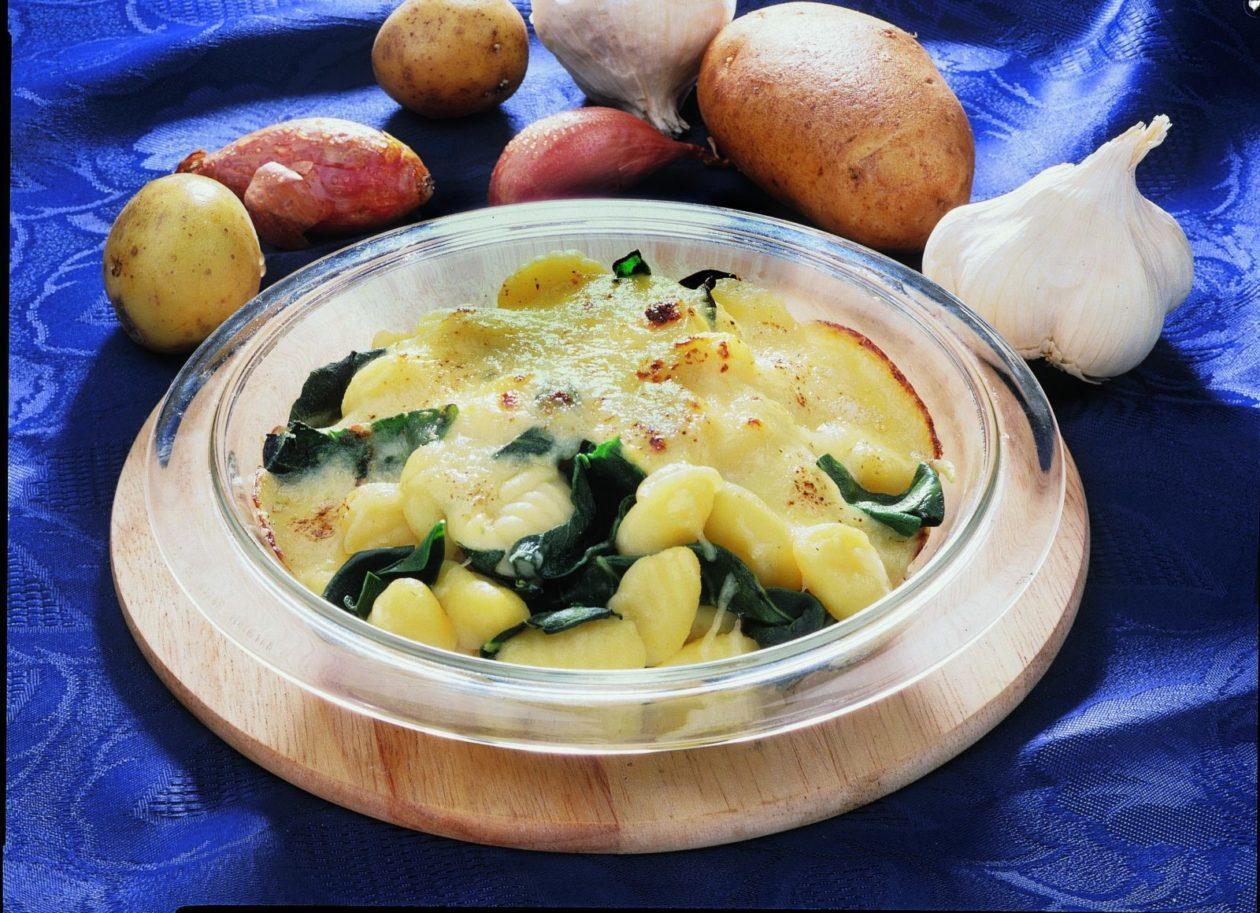 Gratinierte Gnocchi auf Spinat Genussvoll und Erfolgreich abnehmen mit ...