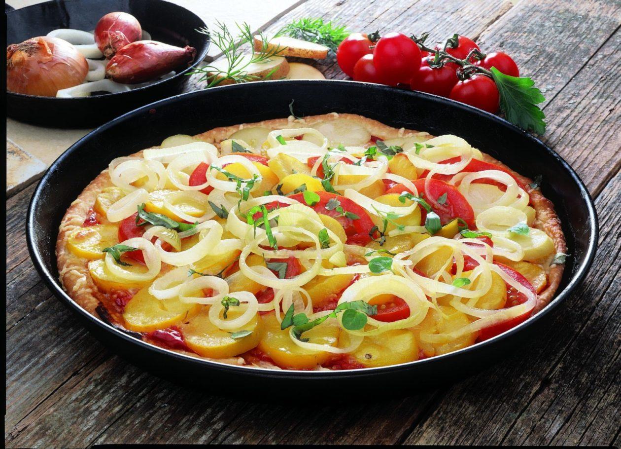 Kartoffelpizza Genussvoll und Erfolgreich abnehmen mit der Precon BCM Diät.