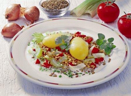 pellkartoffeln-mit-gruenkern_1 Pellkartoffeln mit Grünkern - BCM Diät Rezepte.de