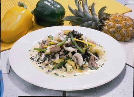 Ananas mit Thunfischdiät
