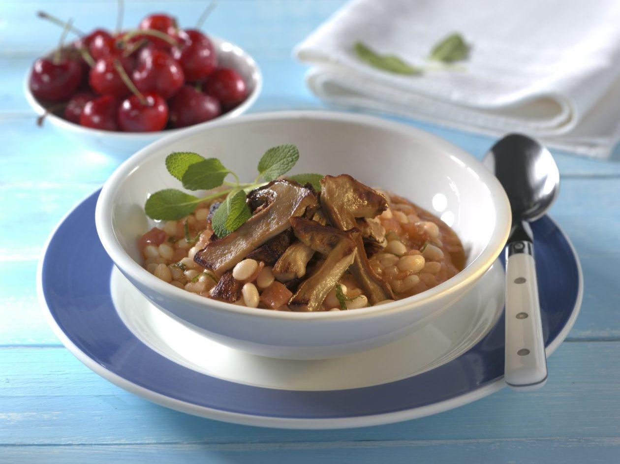 toskanischer-bohneneintopf-mit-steinpilzen Toskanischer Bohneneintopf mit Steinpilzen - BCM Diät Rezepte.de