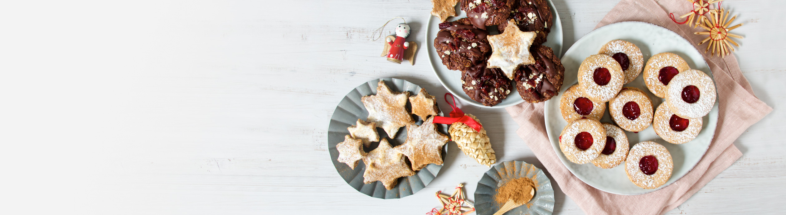 Kalorienarme Weihnachtsplätzchen