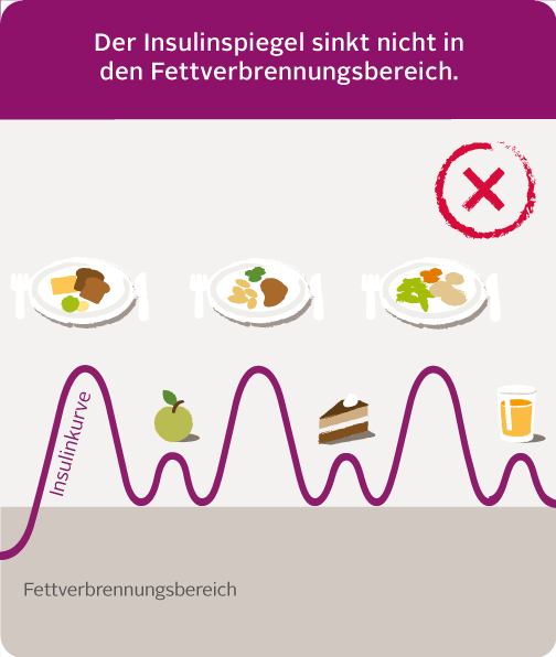 Insulinkurve rot mobile Runde-Ecken Insulinkurve rot mobile Runde-Ecken