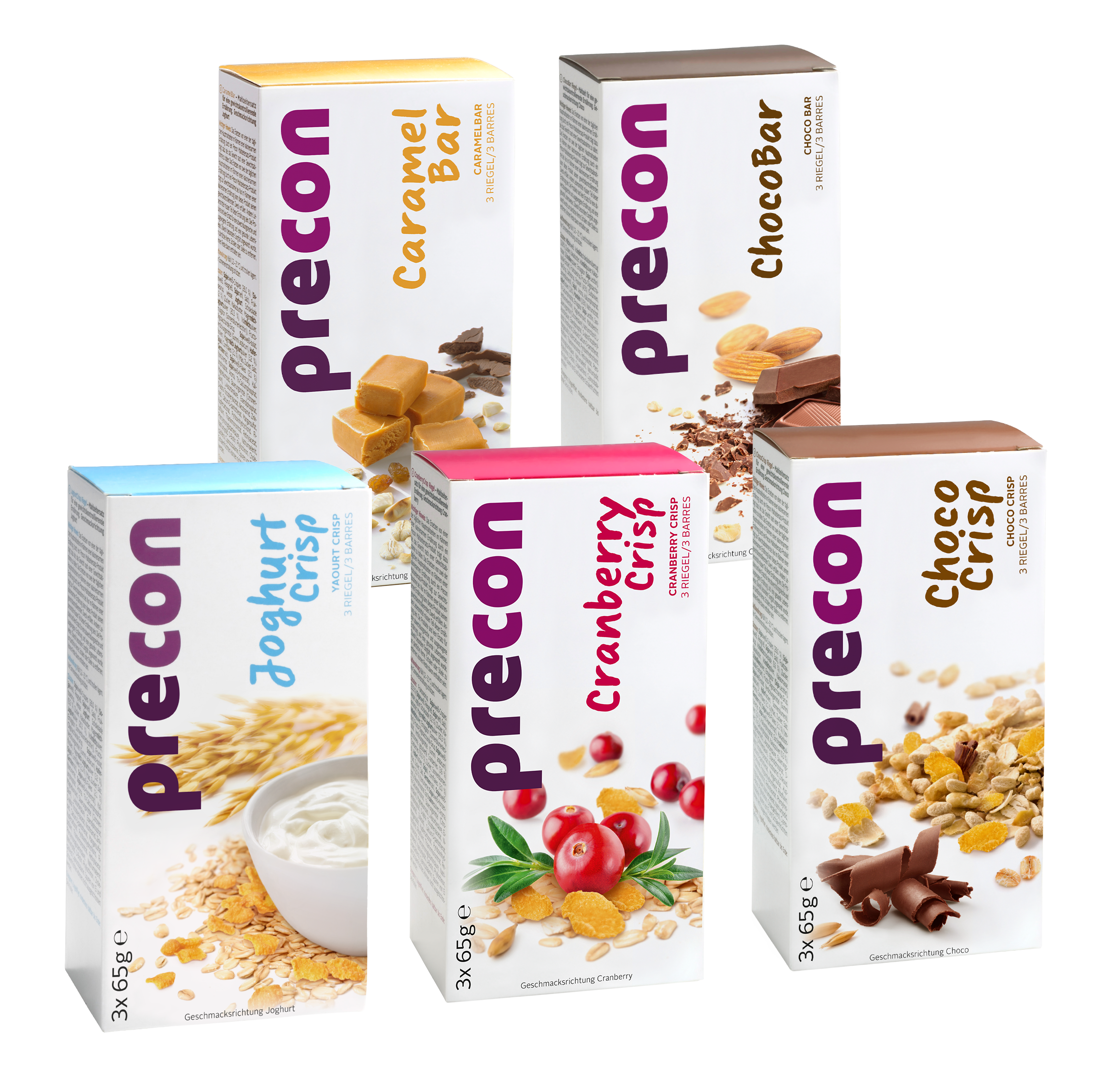 Precon Diät - Riegel-Probier-Paket (5 Artikel)