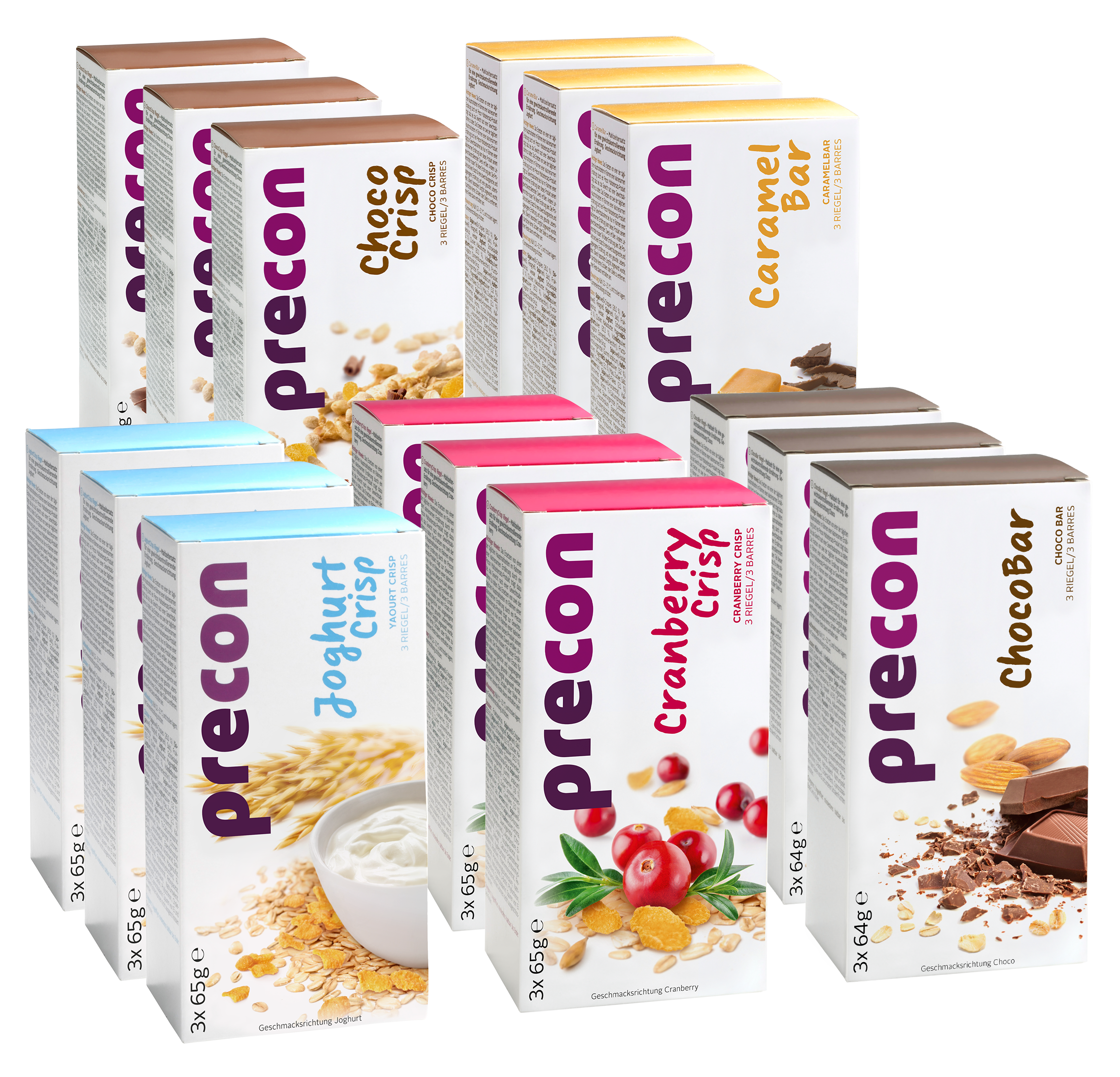 Precon Diät - Riegel-Vorrats-Paket (15 Artikel)